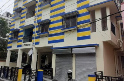 Behala Ramnarayan Pally,Malir Math,T.S.Tower Apartment,1020sqft,3BHK (PA108)