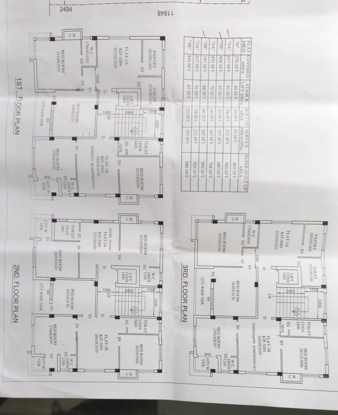 Behala Unique Park,2BHK (PA495)