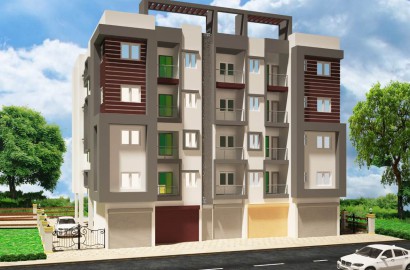 Behala Chowrasta,Raja Ram Mohan Roy Road,Manmohan Park,1130sqft,3BHK (PA214)