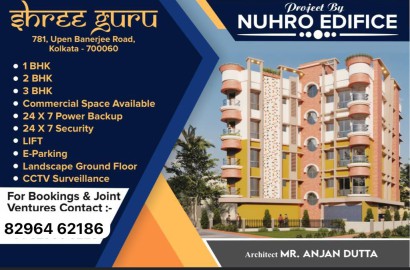 Behala Parnasree,Behala Flying Club Road,Shree Guru Apartment,1471sqft,3BHK (BA198)