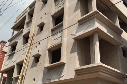 Behala West,45pally,1040sqft,3BHK (BA117)