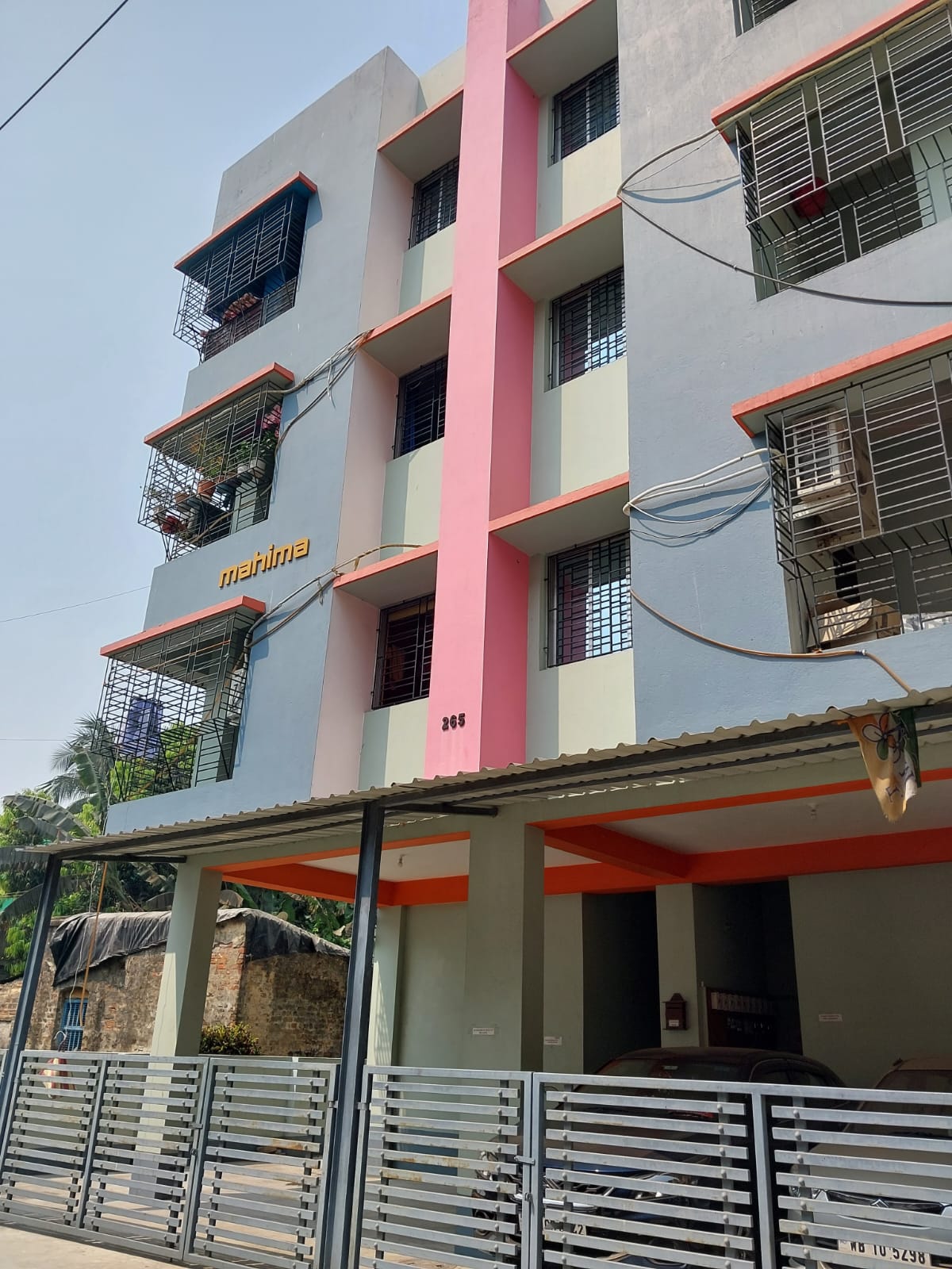 Unique Park,Debalay,Mahima Apartment,860sqft,2BHK (BA125)