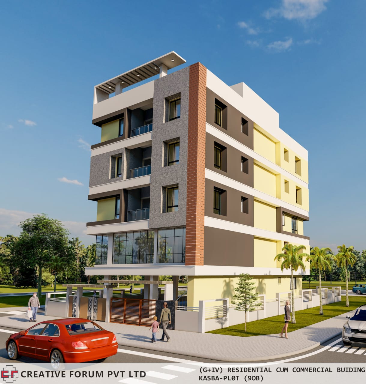 Mukundapur,1287sqft,3BHK (PA227)