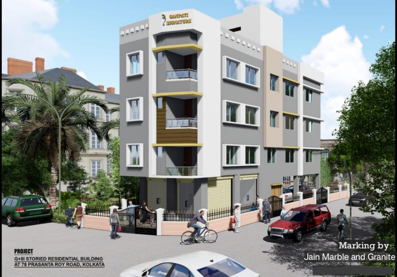 Behala Silpara,Prasanta Roy Road,Ganapati Signature,2BHK (PA26)