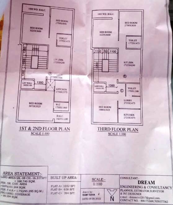 Diamond Park,800sqft,2BHK (PA443)