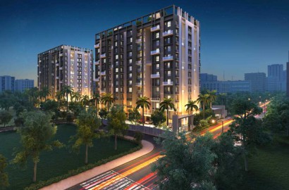 Behala West,Ramakrishna Sarani,Whispering Winds Complex,2BHK 3BHK (PA508)