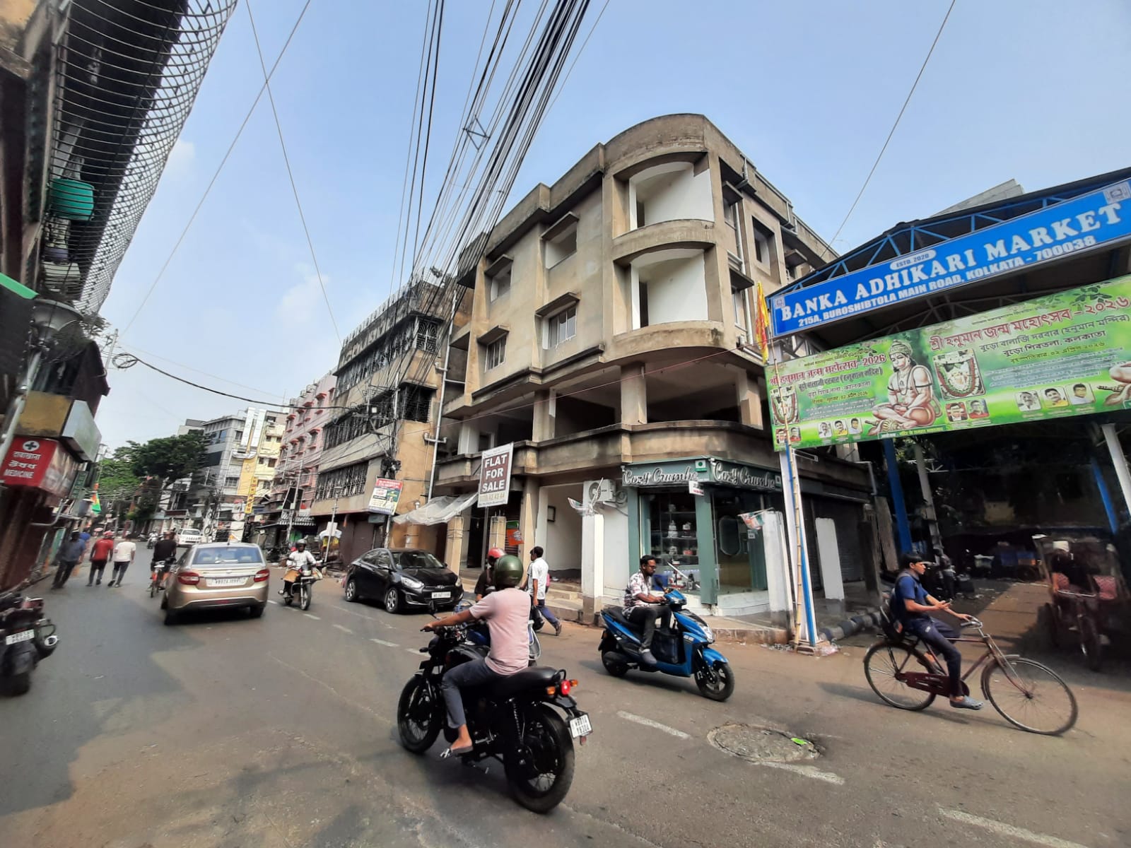 New Alipore,Buroshibtala S.N.Ray Road,800sqft,2BHK (pm)