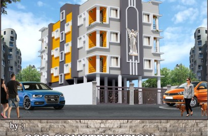 Behala Chowrasta Pearabagan,Fakir Para Road,Nivedita Enclave,807sqft,2BHK (PA190)
