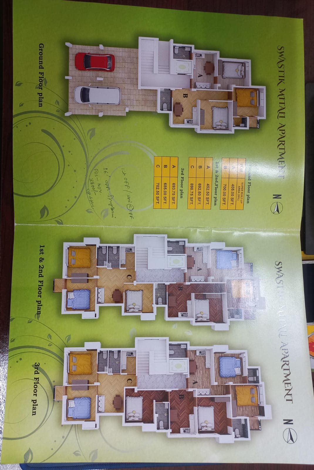 Sakuntala Park,Ho Chi Minh Sarani,Swastik Mitali Apartment,2BHK (PA463)