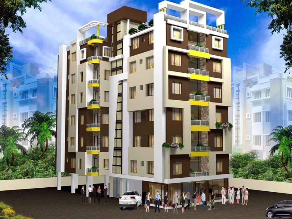 Behala West,Bakshibagan,820sqft,2BHK (PA474)