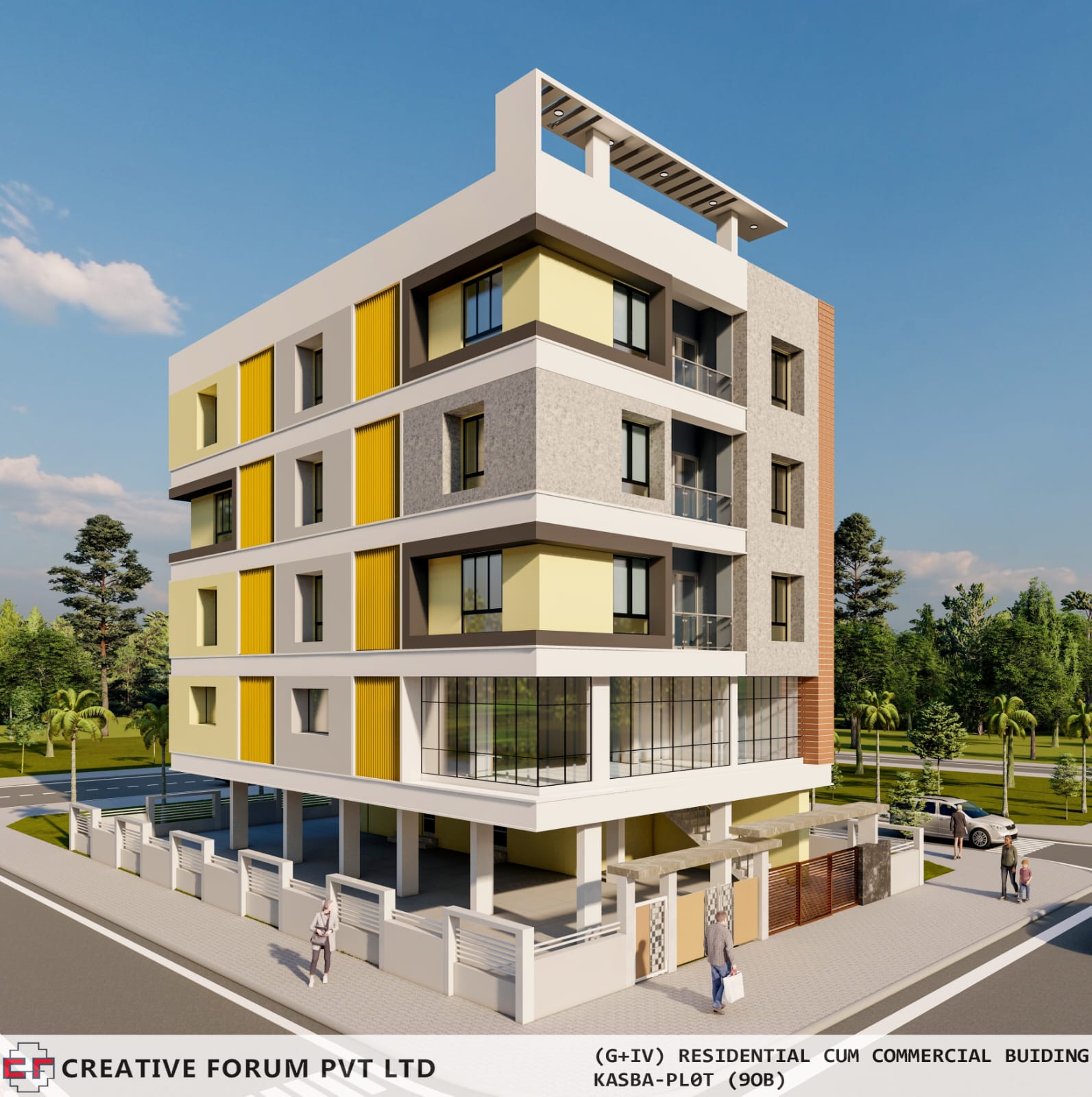 Mukundapur,1287sqft,3BHK (PA227)