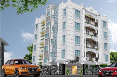 Behala Royed Park,Crystal Tower,3BHK (PA494)