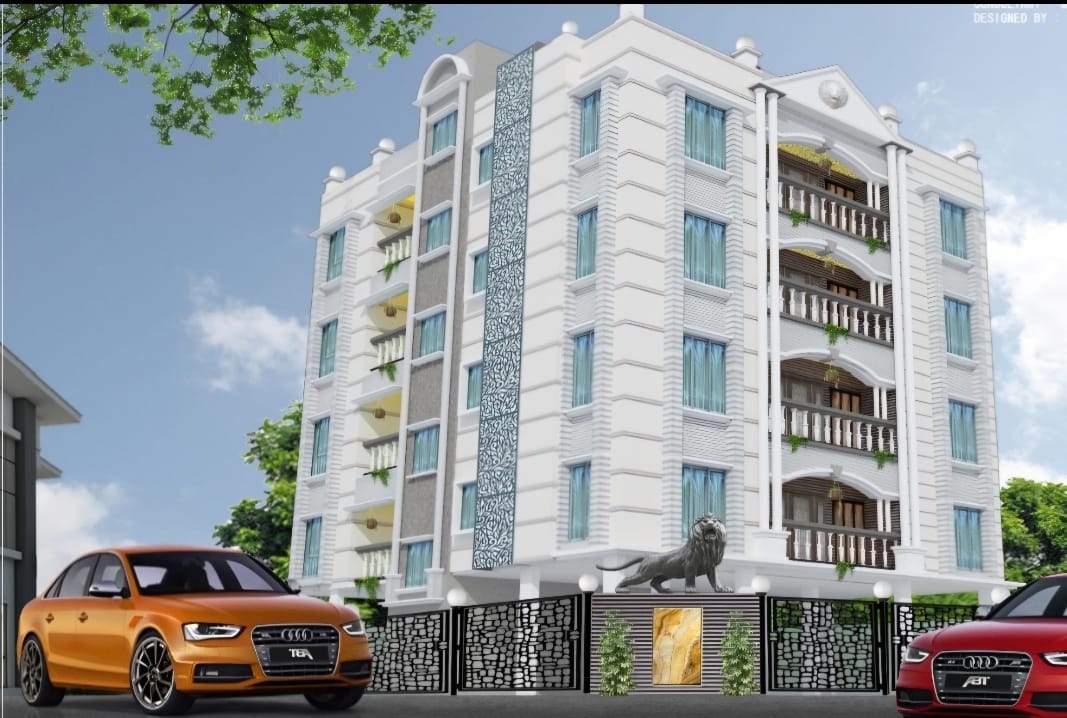 Behala Royed Park,Crystal Tower,3BHK (PA494)