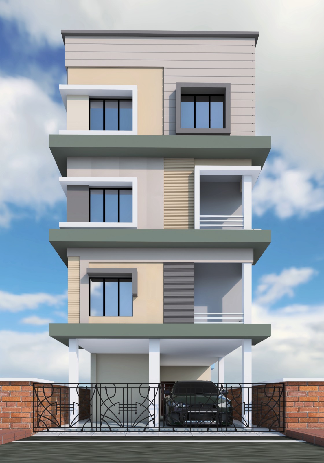 Diamond Park,800sqft,2BHK (PA443)