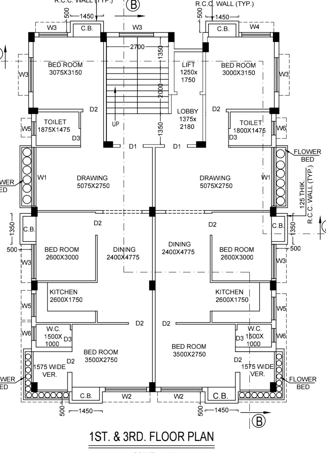 Thakurpukur Poraaswathhatala,Nabapally,R.N.Tagore Road,1350sqft,3BHK (PA139)