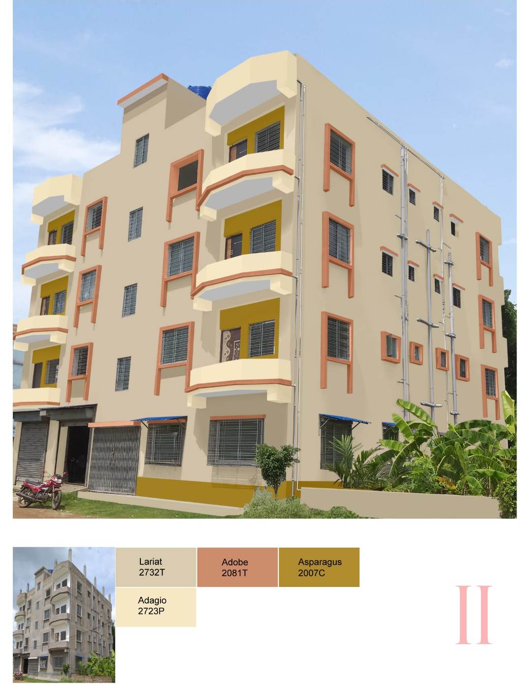 Kriparampur,Gotalahat Road,Aashiyana City,800sqft,2BHK (PA262)