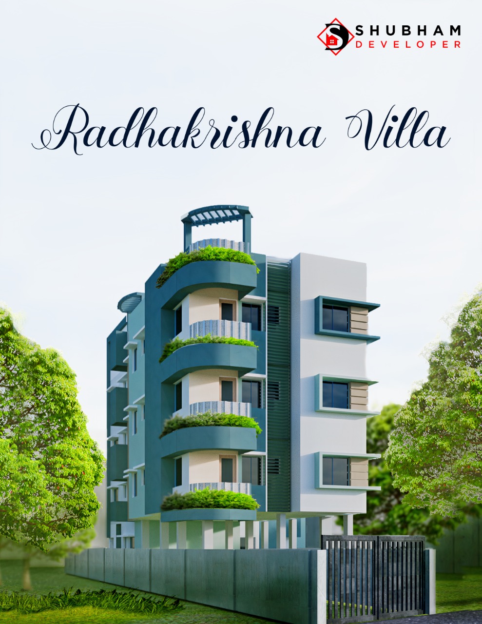 Behala Chowrasta East,Kalipada Mukherjee Road,Radhakrishna Villa,820sqft,2BHK (PA283)