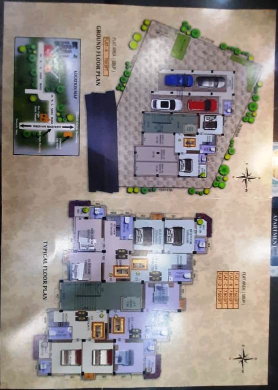 Behala Raidighi,Upasana Apartment,2BHK (PA134)