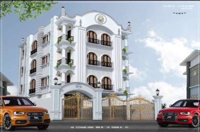 Thakurpukur Poraaswathhatala,Nabapally,R.N.Tagore Road,1350sqft,3BHK (PA139)