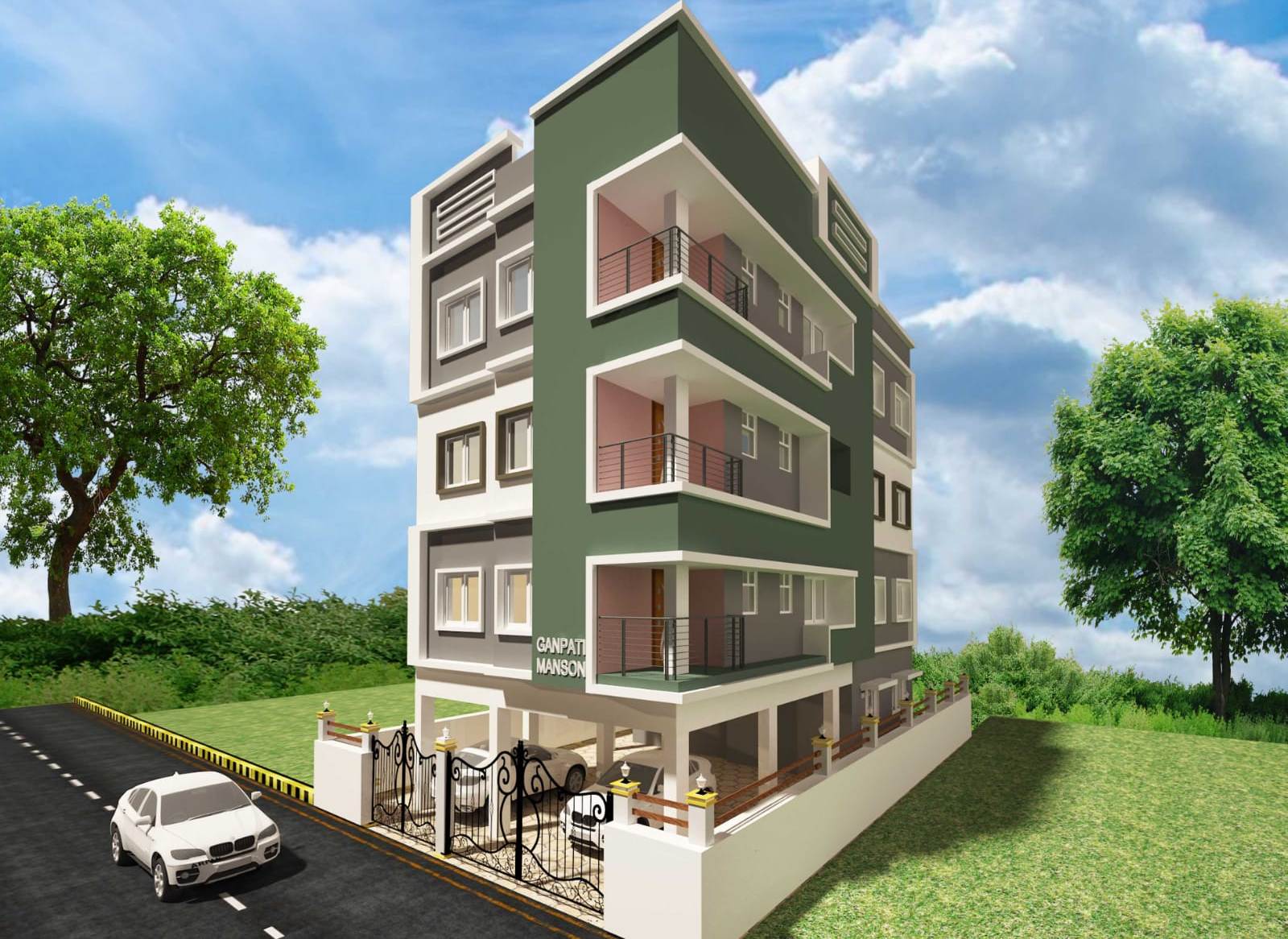 Behala Silpara,Vidyasagar Sarani,Ganapati Mansion Apartment,480sqft,1BHK (PA26)