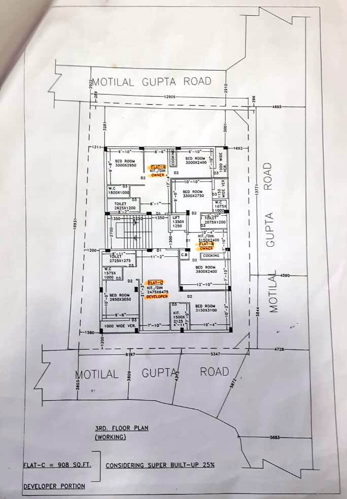 Behala Sakherbazar,Motilal Gupta Road,402sqft,1BHK (PA1)