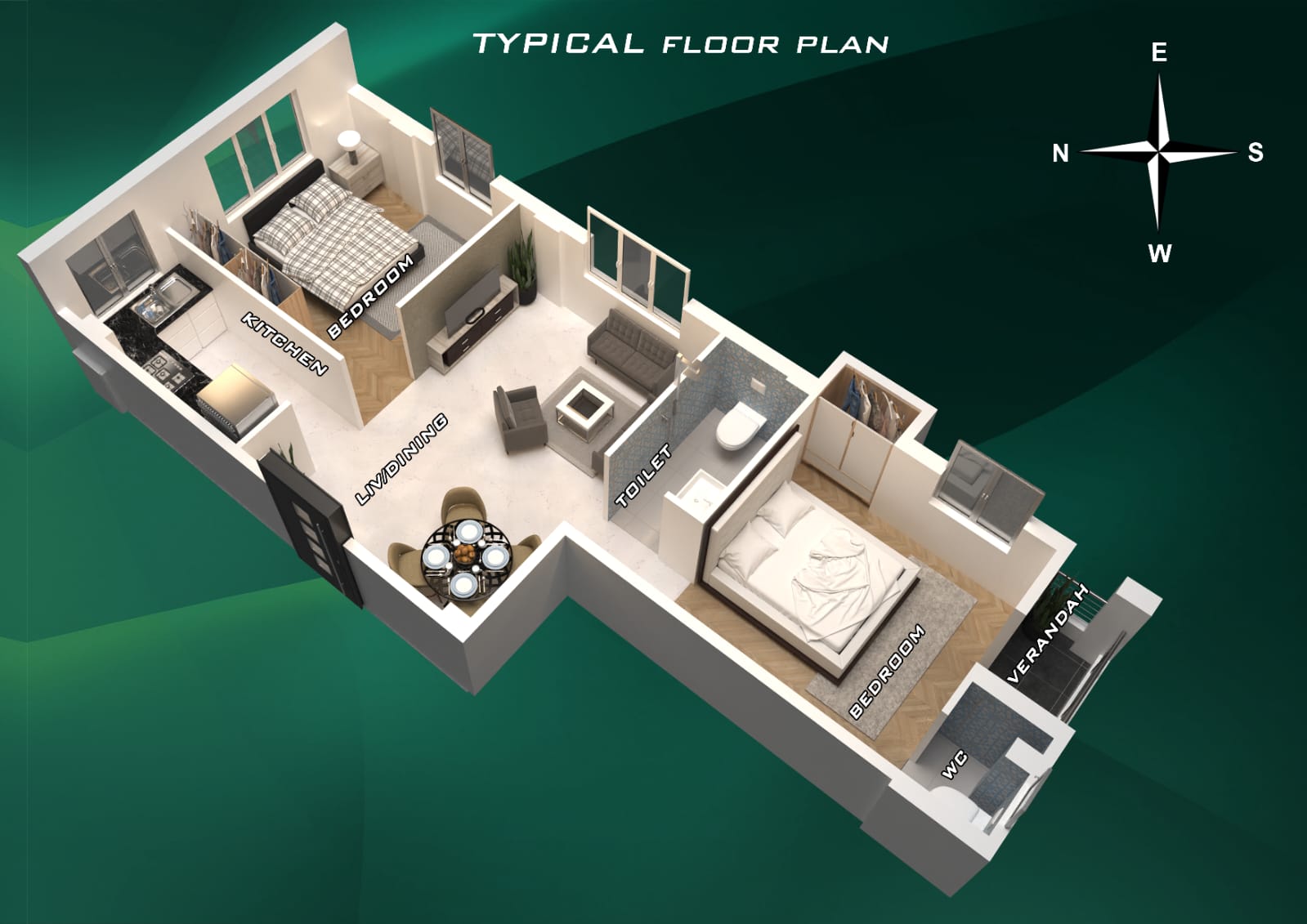 Haridevpur,Kusum Park,Swapnovilla Apartment,500sqft,1BHK (PA501)