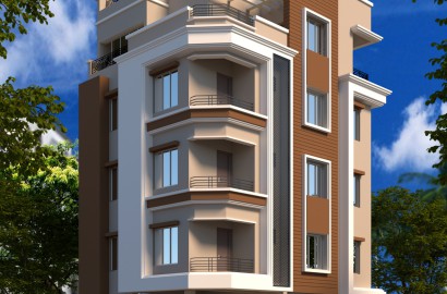 Pancha Sayar,Nayabad Avenue,980sqft,2BHK (OA331)