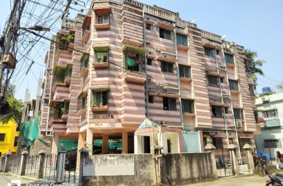 Behala West,Becharam Chatterjee Road,Uma Apartment,600sqft,1BHK (OA261)