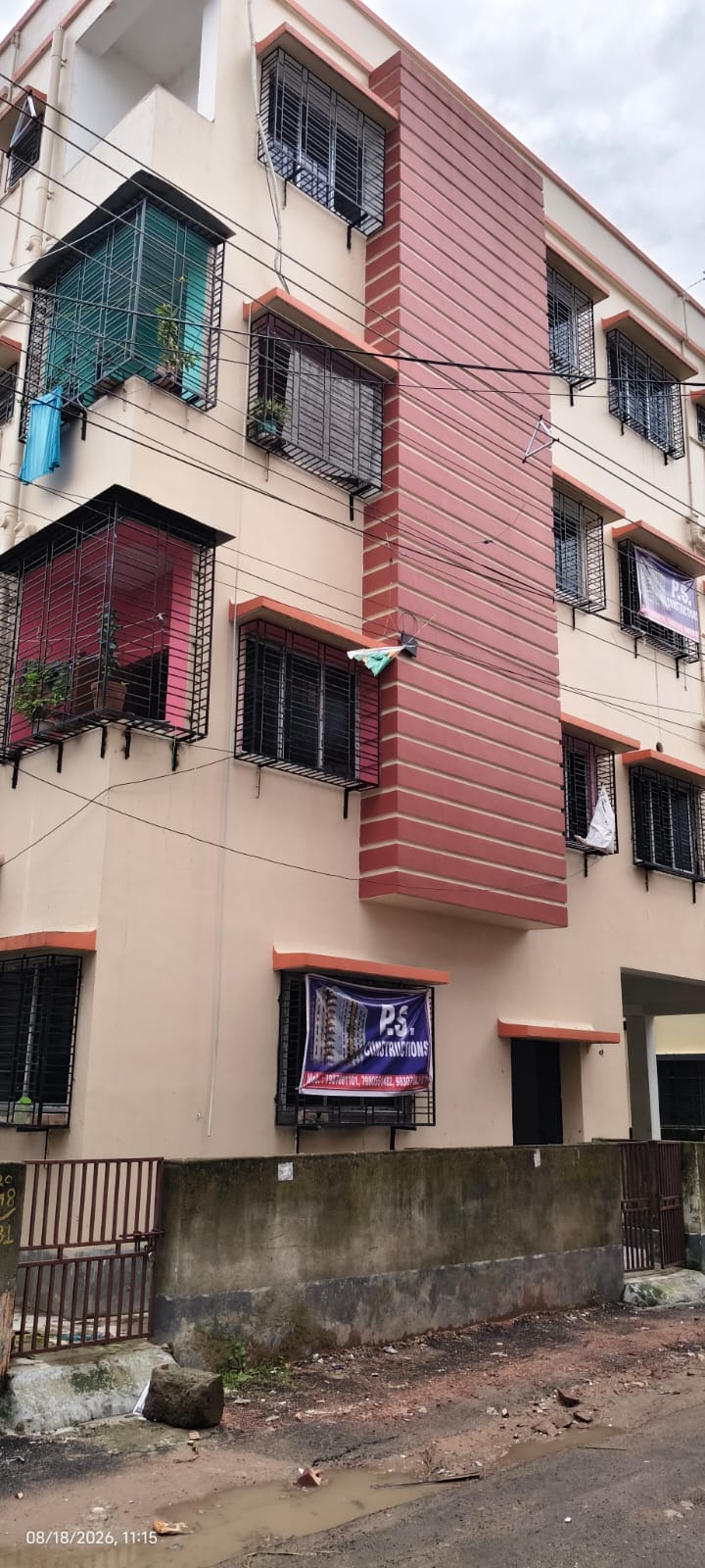 Behala Silpara,Raha Colony,1170sqft,3BHK(BA143)