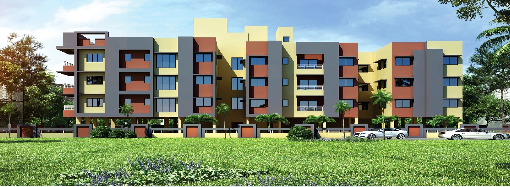 Behala Chowrasta East,Bharat fan stopage,Balaji Pearl Complex,3BHK (PA446)