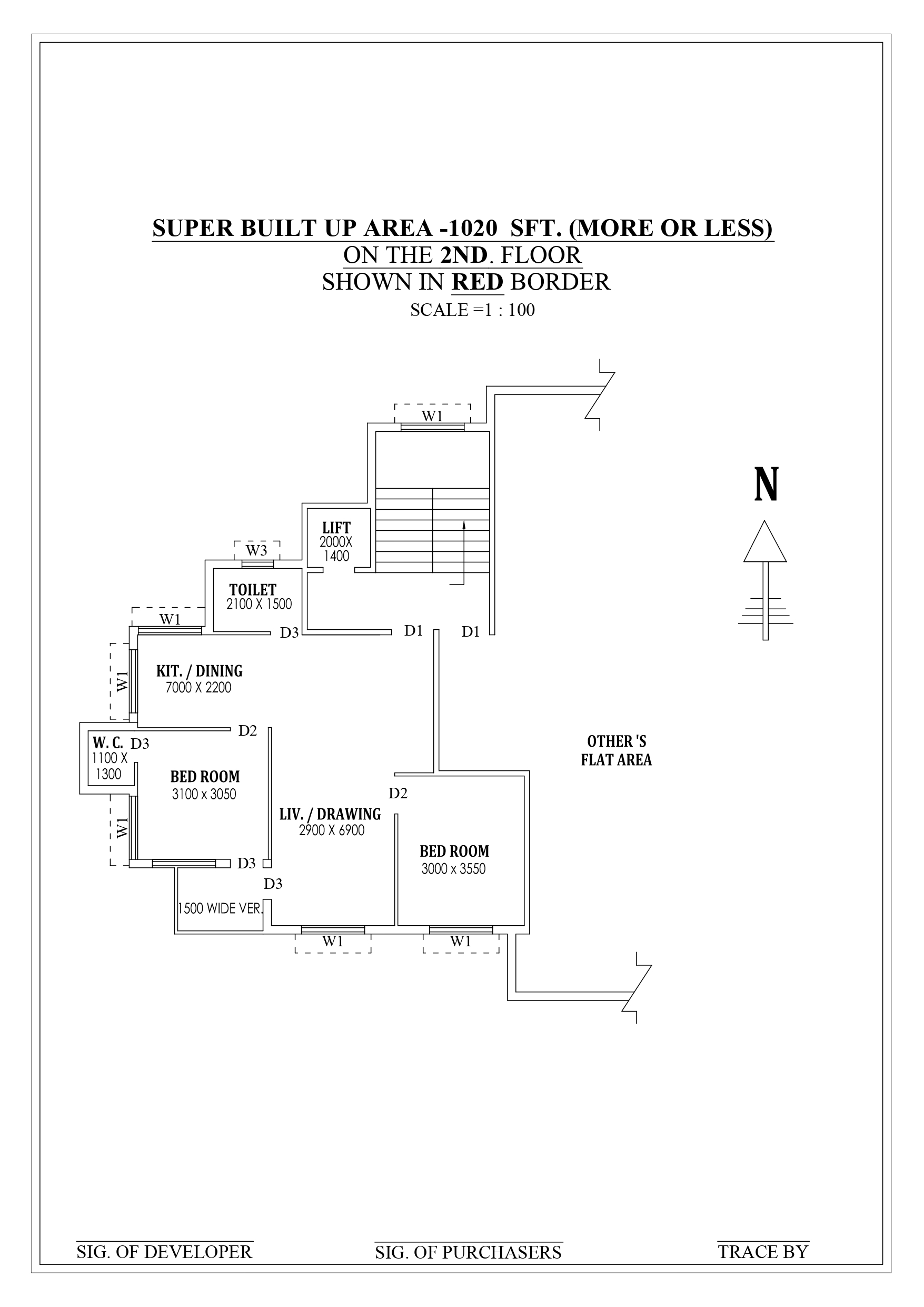 Behala West,Mallick Colony,2BHK (PA304)