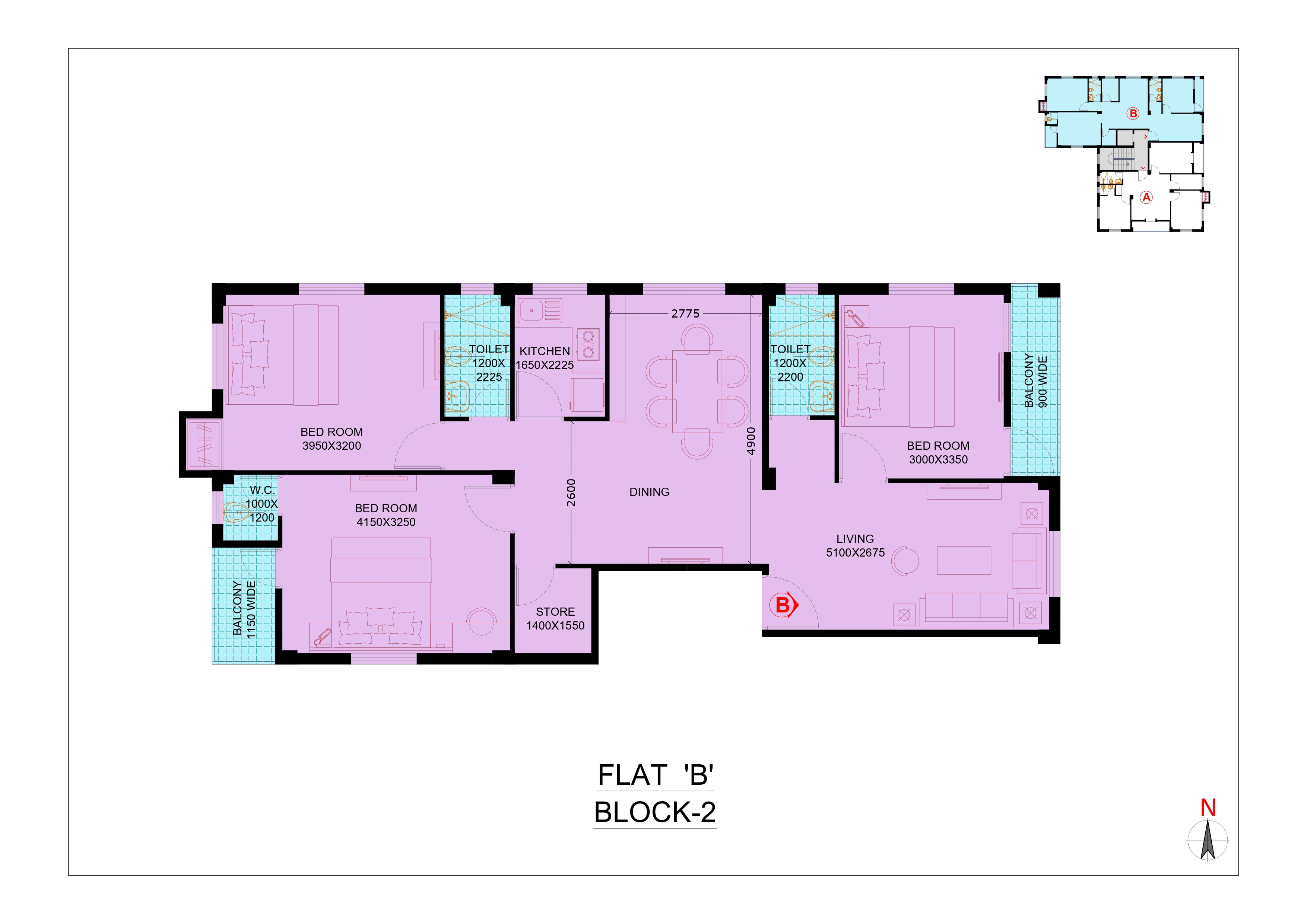 Behala West,Mallick Colony,2BHK (PA304)