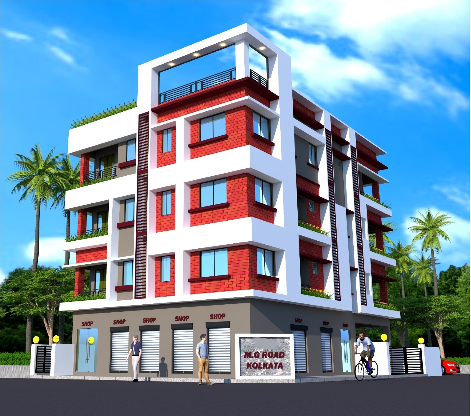 Behala Sakherbazar,Motilal Gupta Road,402sqft,1BHK (PA1)