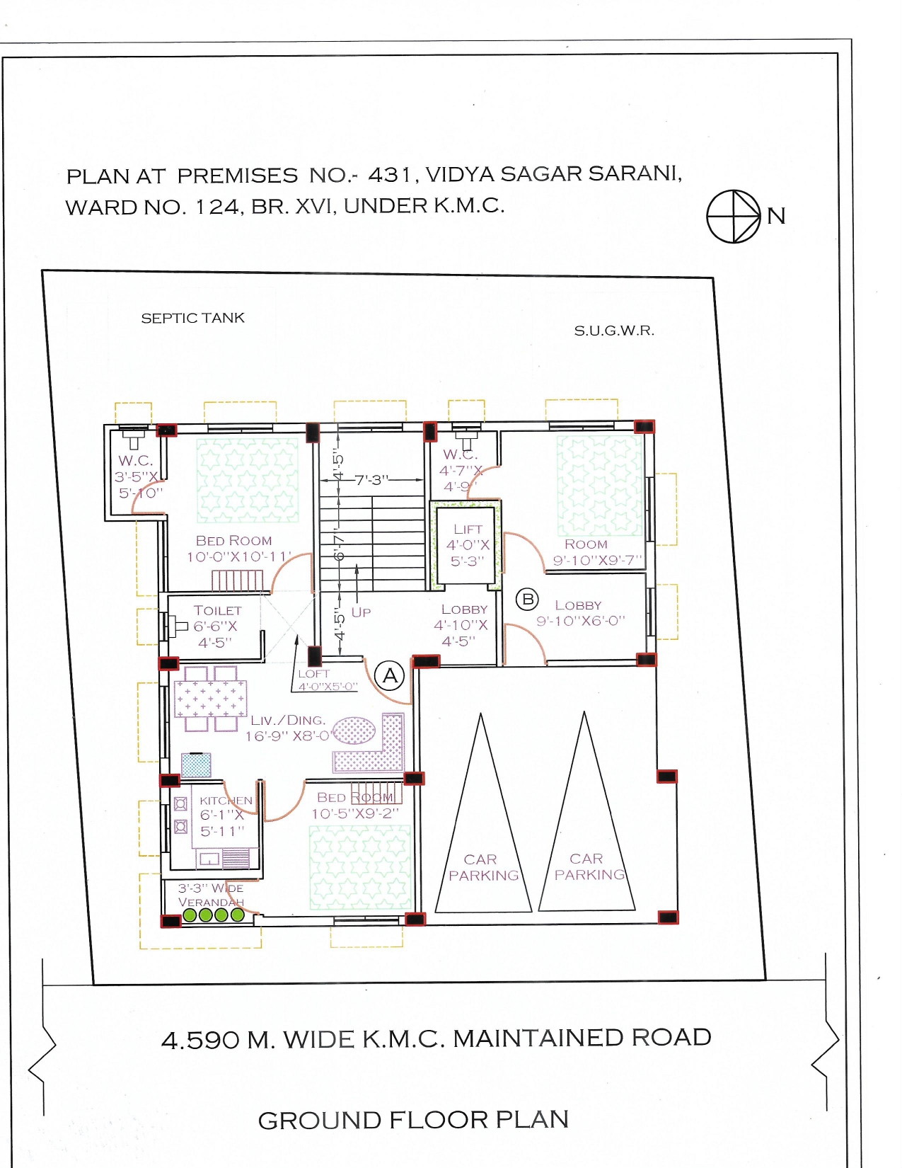 Behala Silpara Borobagan,Nutanpally,750sqft,2BHK (PA469)