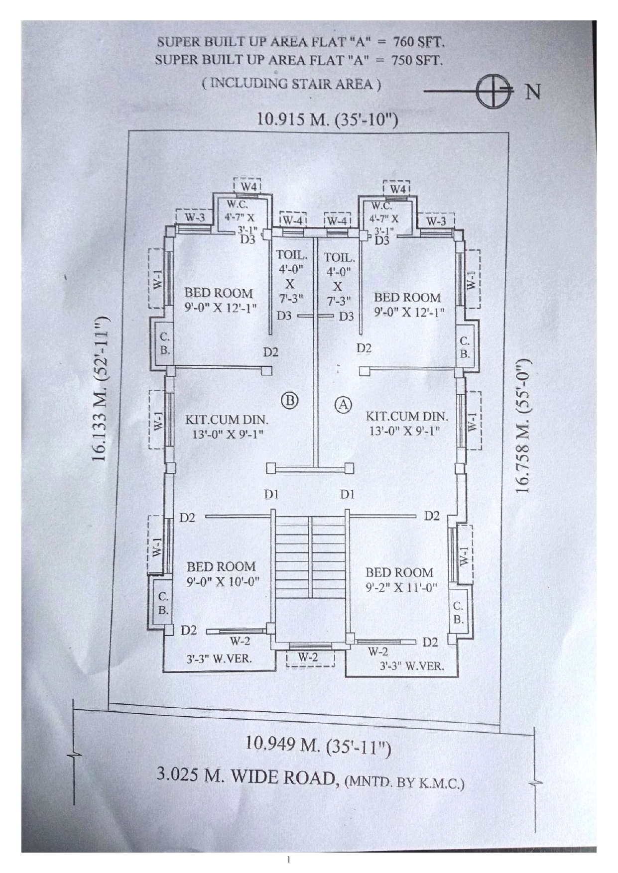 Behala Parnasree Harisabha,Dr. K.D.Mukherjee Road,2BHK (PA474)