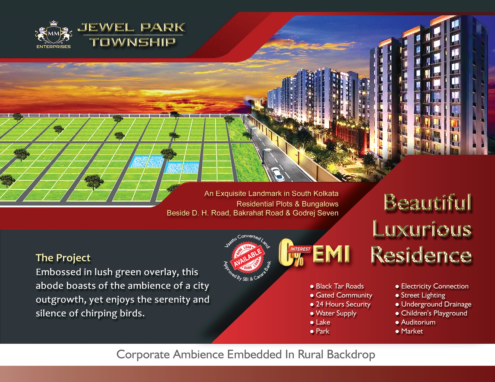 Rasapunga Bonogram,Pailan,Jewel Park Township Project (office)