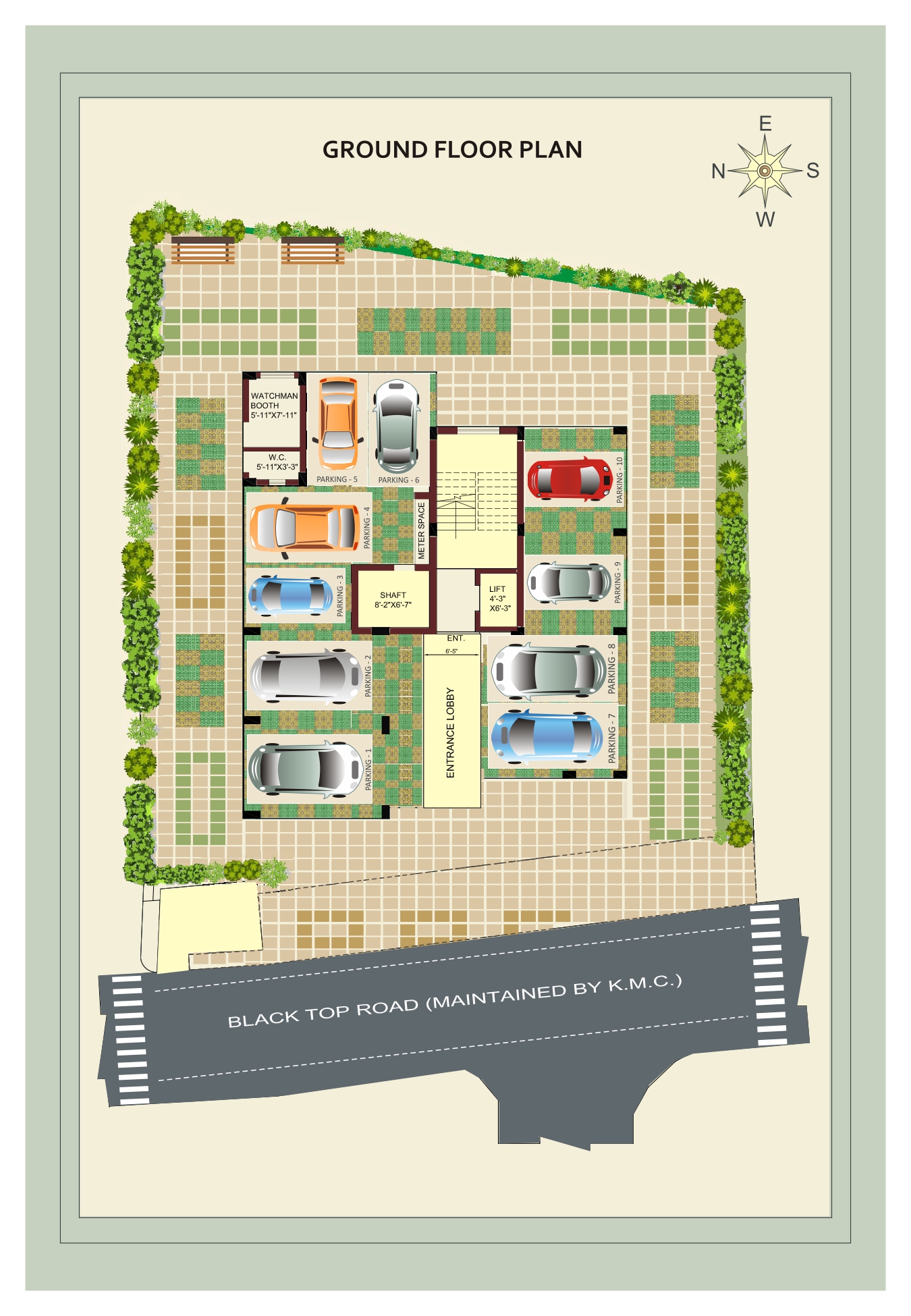 Tollygunge Prafulla Sen Colony,Majlish Ara Road,Kutumb Apartment,2BHK (PA100)