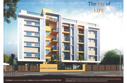 Behala Sakherbazar,Motilal Gupta Road,Sriniketan Apartment,3BHK (PA100)